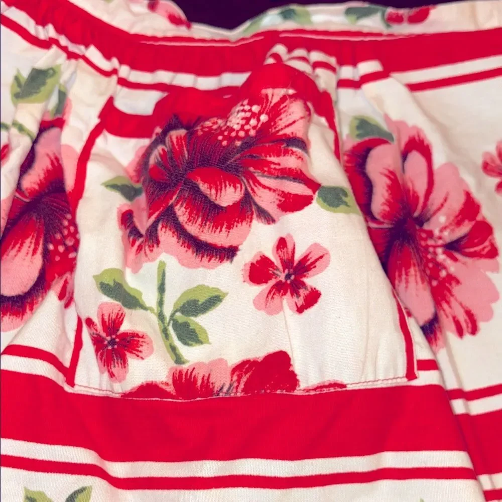 Vintage Floral Kitchen Apron